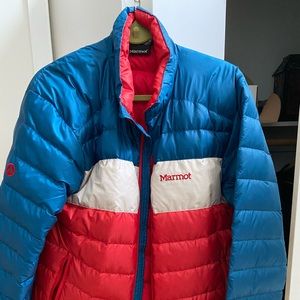 Brand new never work puffer jacket